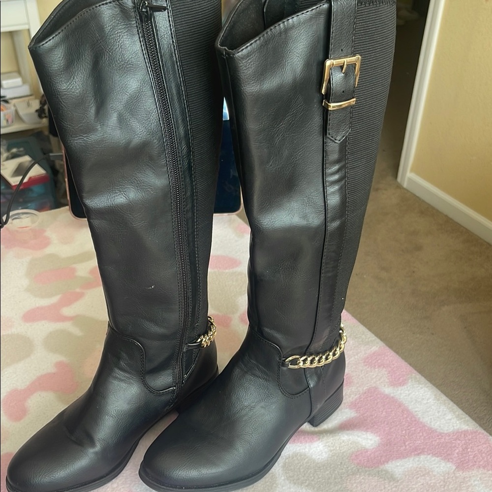 Black Riding Boots
